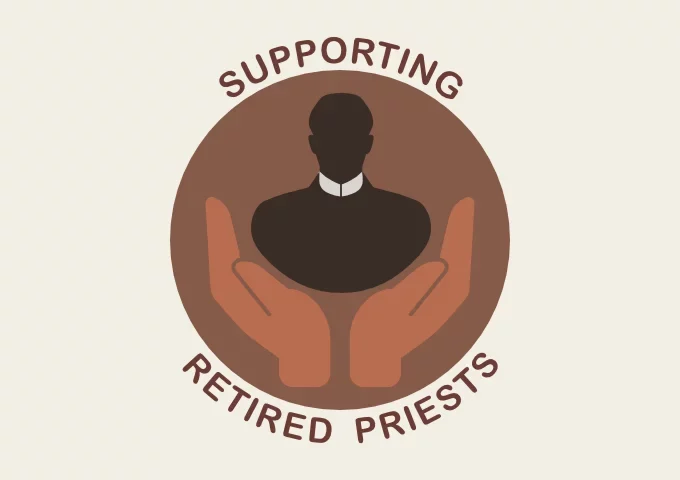 Supporting Retired Priests Logo